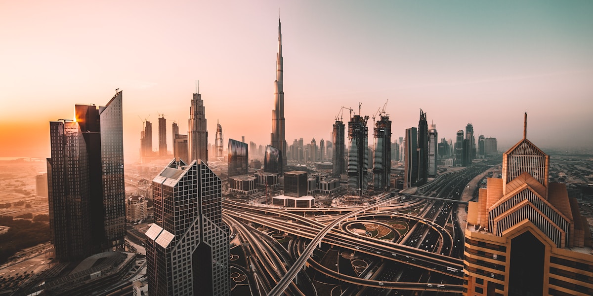 Dubai Marina Skyline